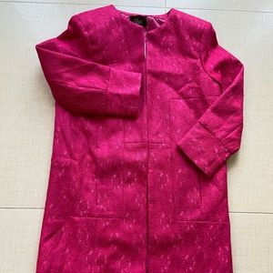 Pink lace coat